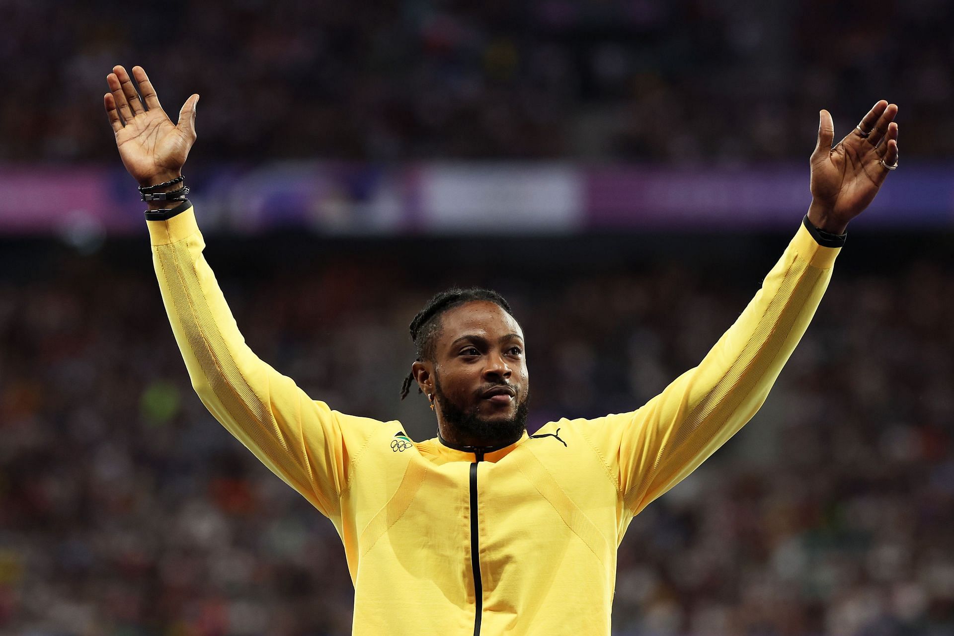 Kishane Thompson at the Olympic Games Paris 2024: Day 10 - Source: Getty